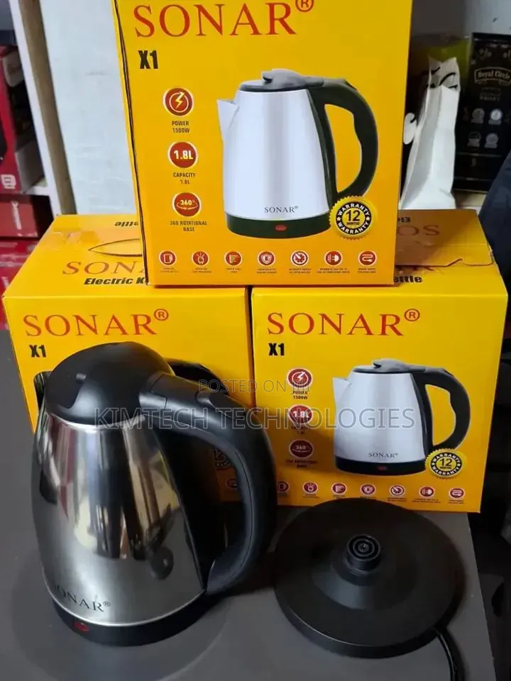 Sonar 1.8ltrs Electric Kettle