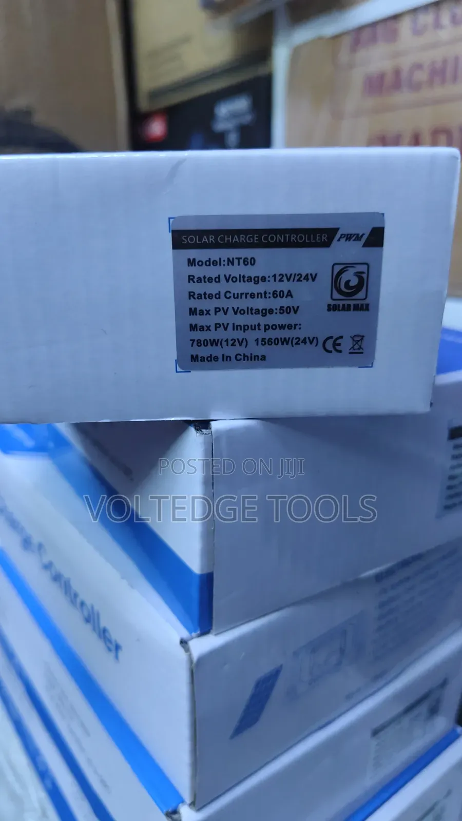 Solarmax 60A PWM Solar Charge Controller 12v/24v