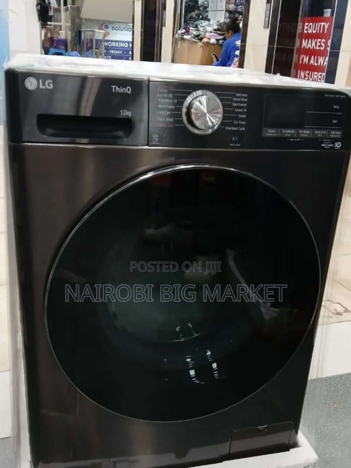 LG 12kgs Front Load Washer