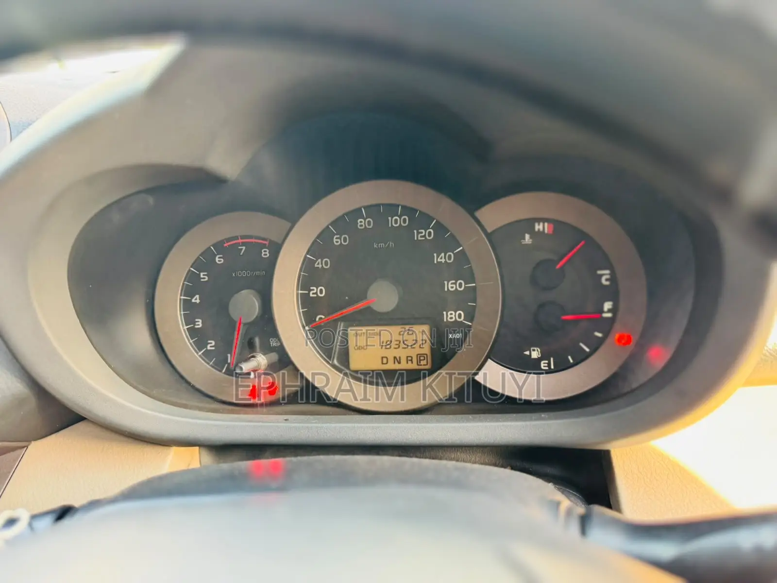 Toyota Vanguard 2008 Silver