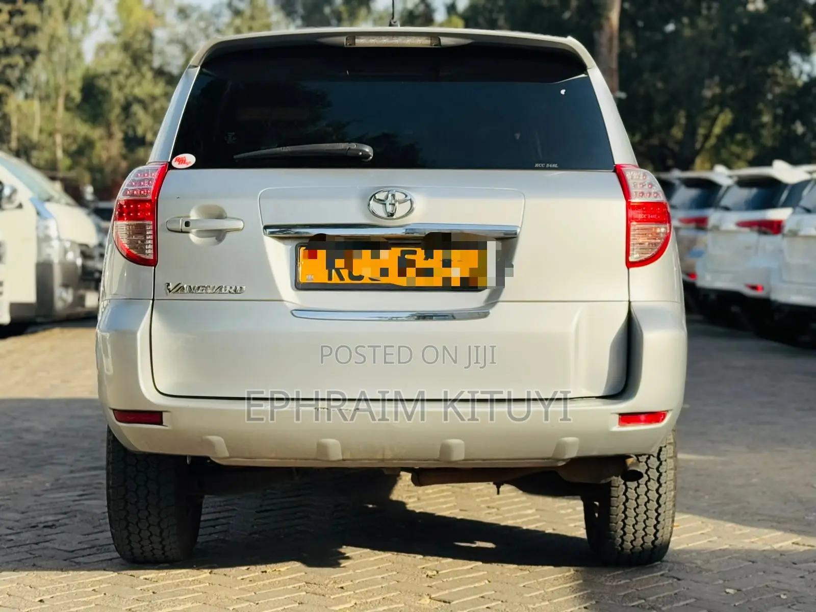 Toyota Vanguard 2008 Silver