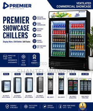 Premier Showcase Display Fridge