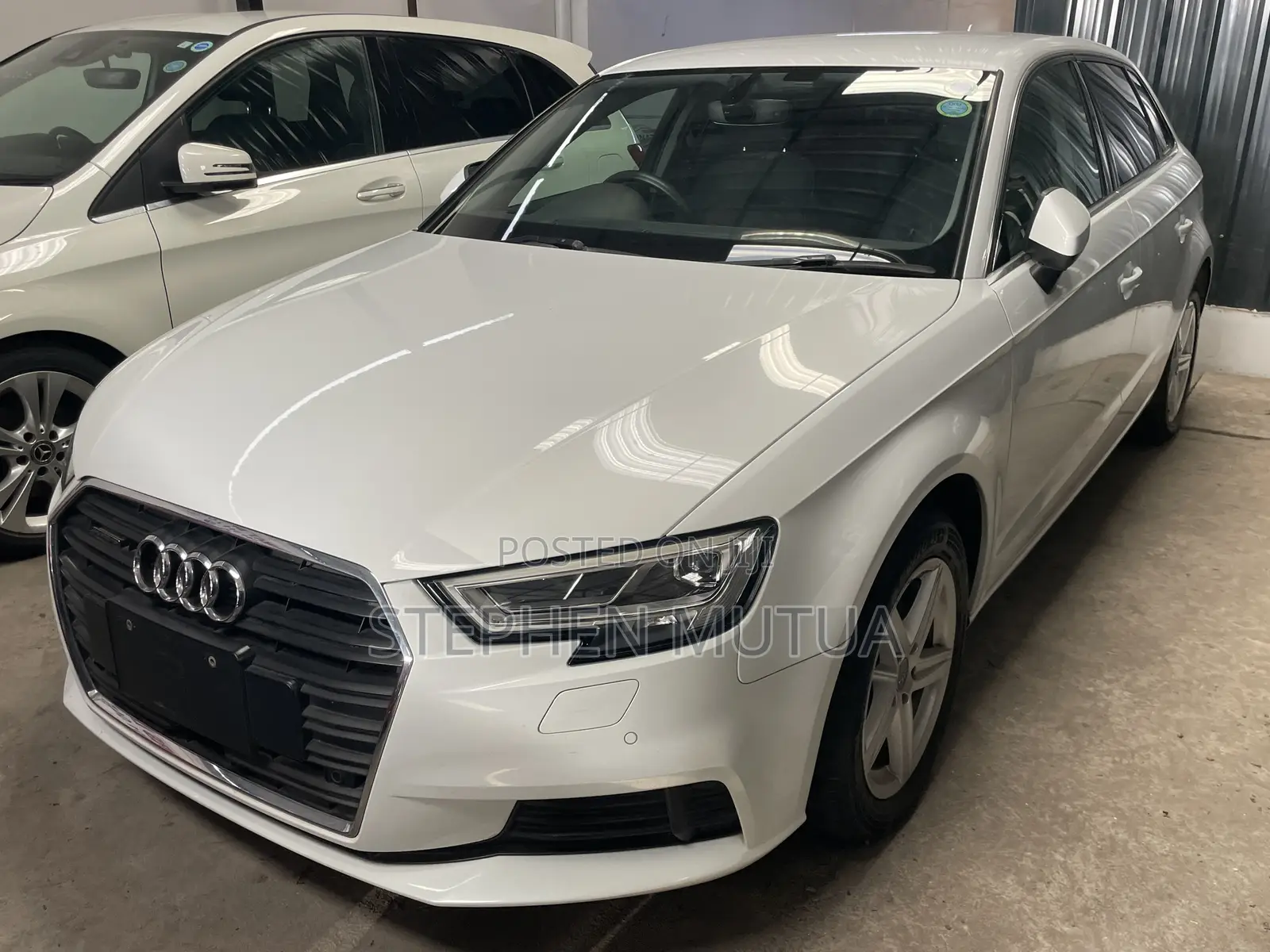 Audi A3 2019 White