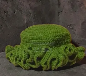 Crochet Ruffle Hat