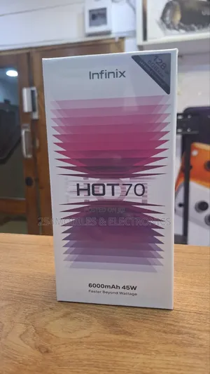 New Infinix Hot 70 128 GB Blue