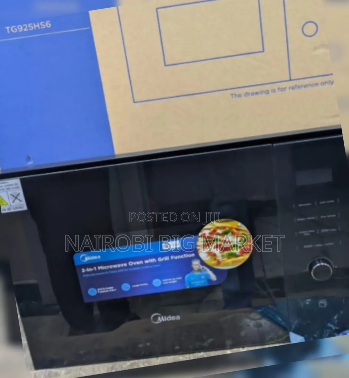 Midea 25l 900w Built-in Microwave