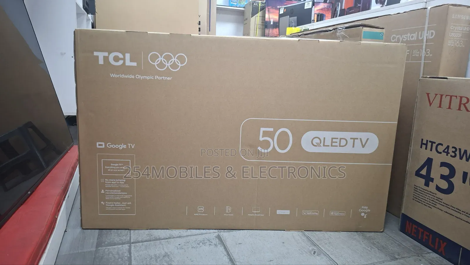TCL 50 Inch Qled Smart TV 50t6d