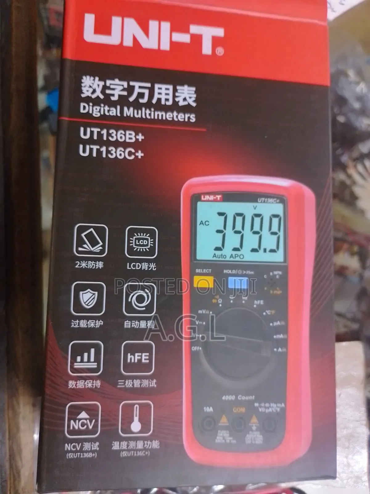 UNI-T UT136C+ Digital Multimeter/ Digital Multimeter UT136C+ Nairobi