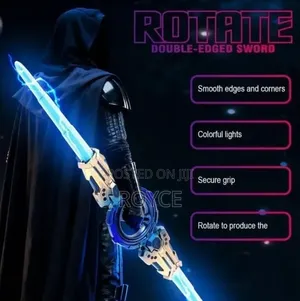 Optical Spin Double-Edged Sword Toy