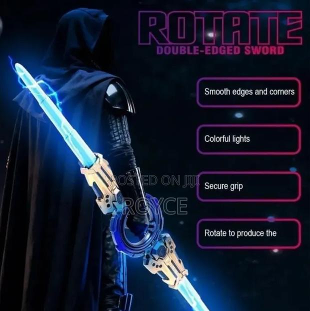 Optical Spin Double-Edged Sword Toy - thumbnail 4