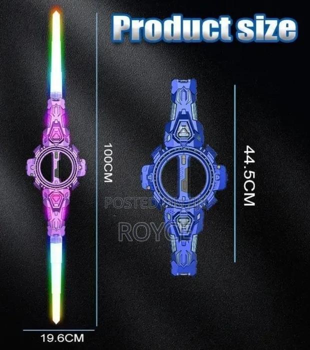 Optical Spin Double-Edged Sword Toy - thumbnail 2