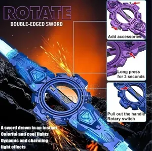Optical Spin Double-Edged Sword Toy