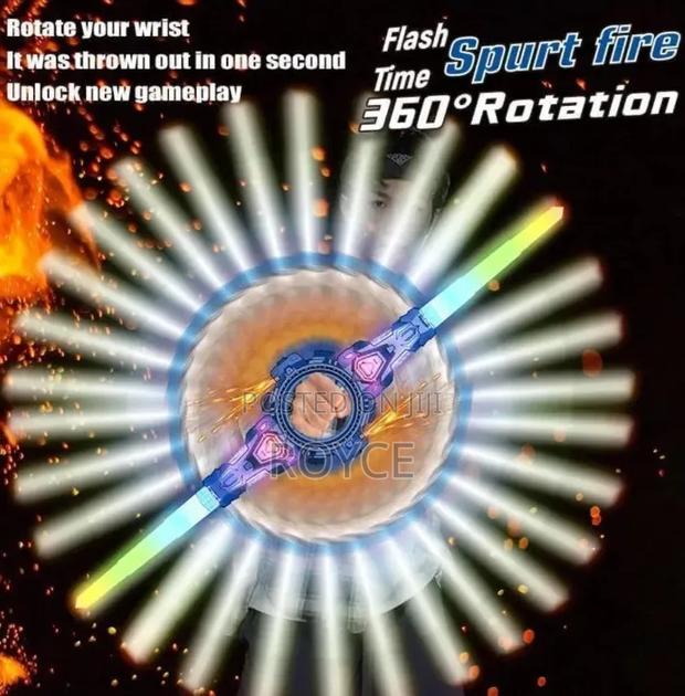 Optical Spin Double-Edged Sword Toy - thumbnail 6
