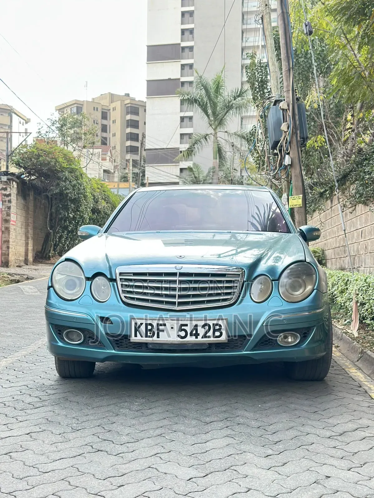 Mercedes-Benz E240 2004 Blue