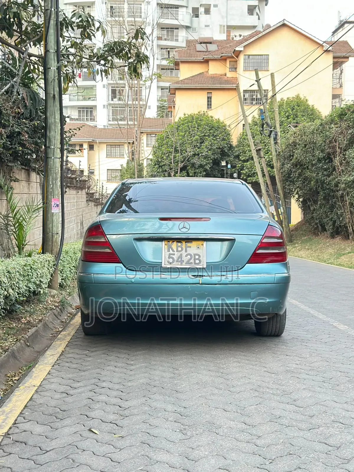 Mercedes-Benz E240 2004 Blue