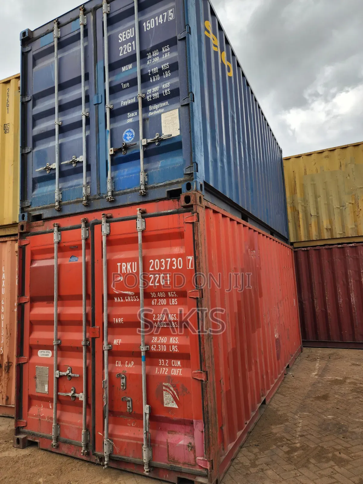 Bei Ya Jioni! 20ft Containers, Real Documents!