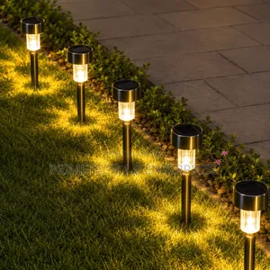 10 PCS Pathway Outdoor Solar Light Diameter 46mm
Height 320mm
