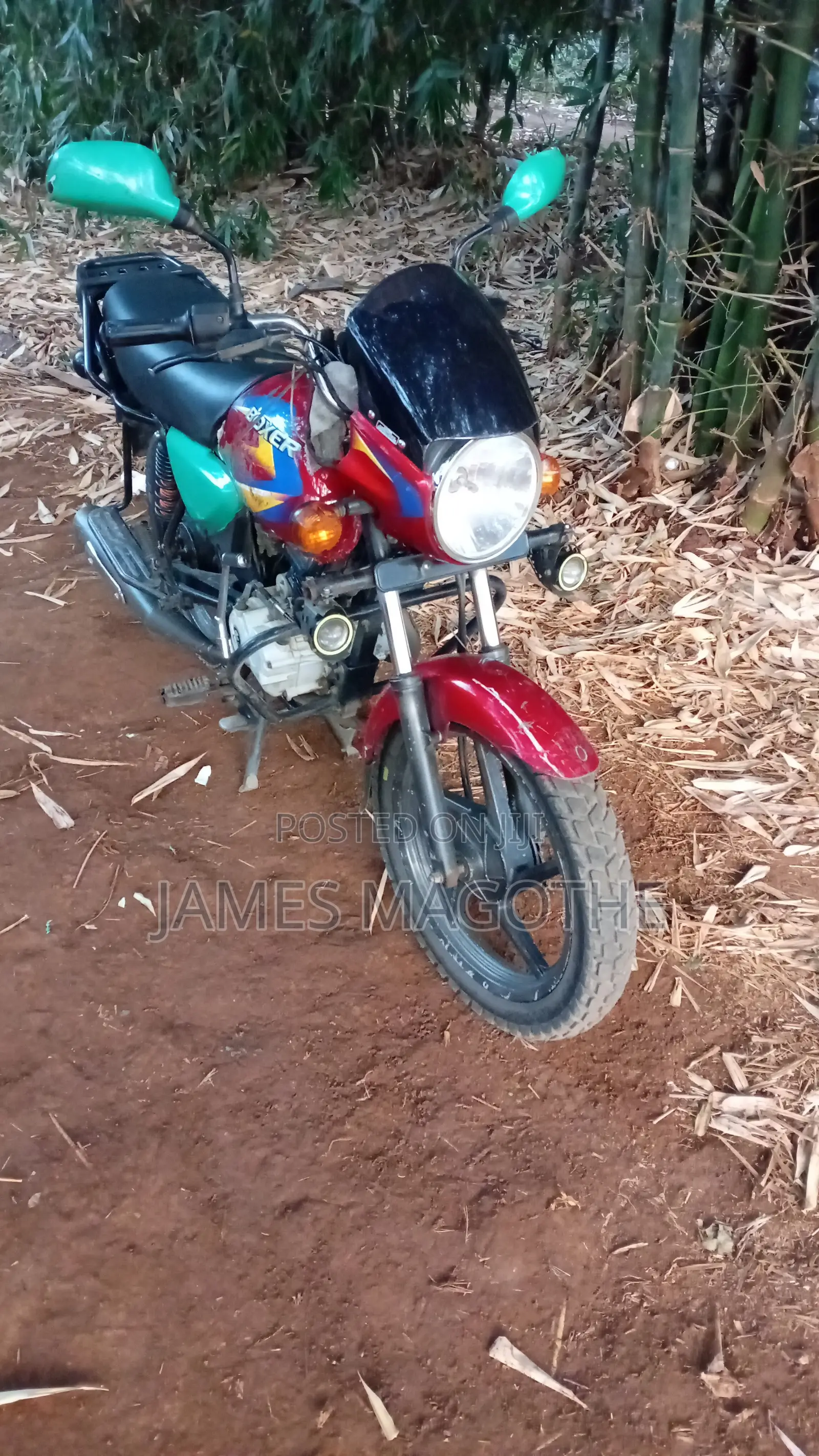 Bajaj Boxer 2024 Red