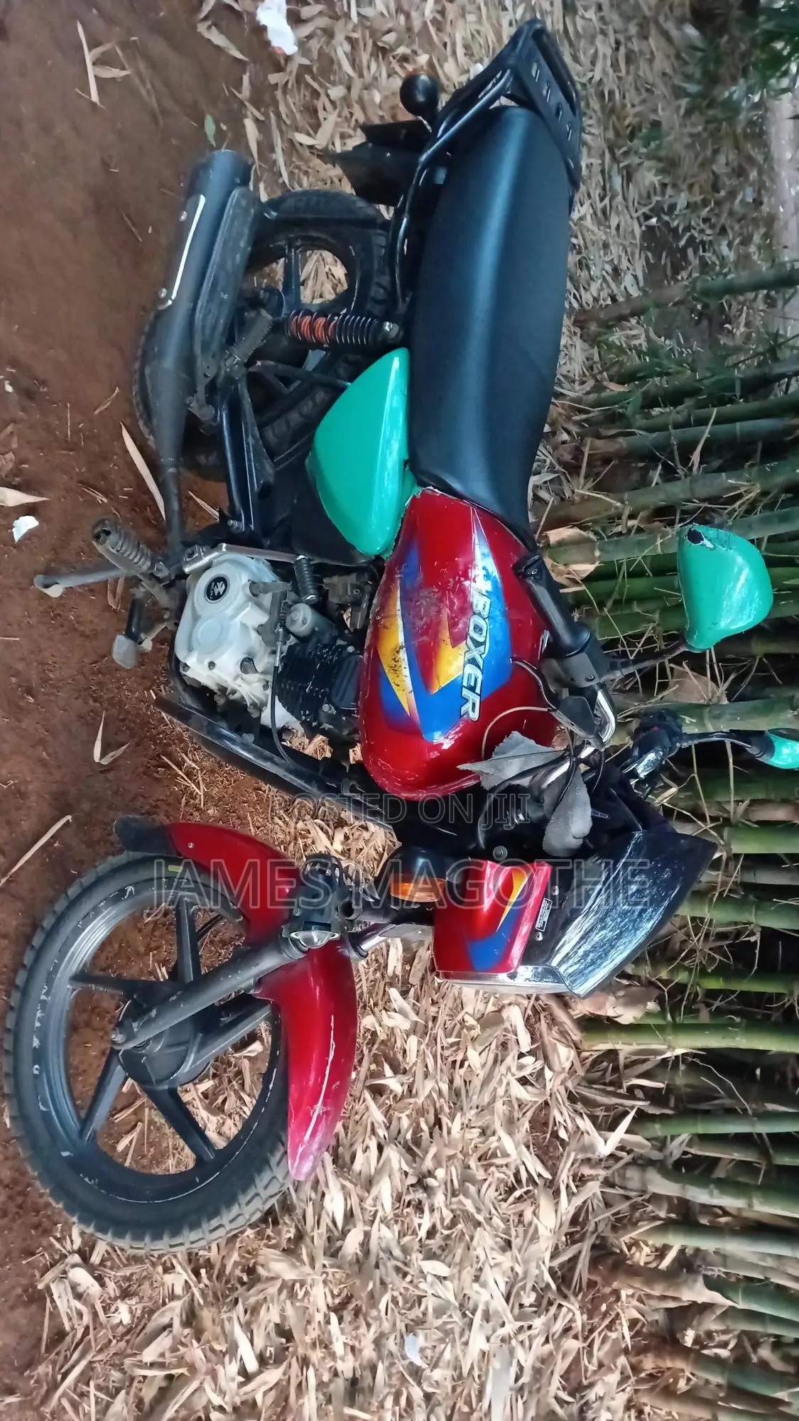 Bajaj Boxer 2024 Red