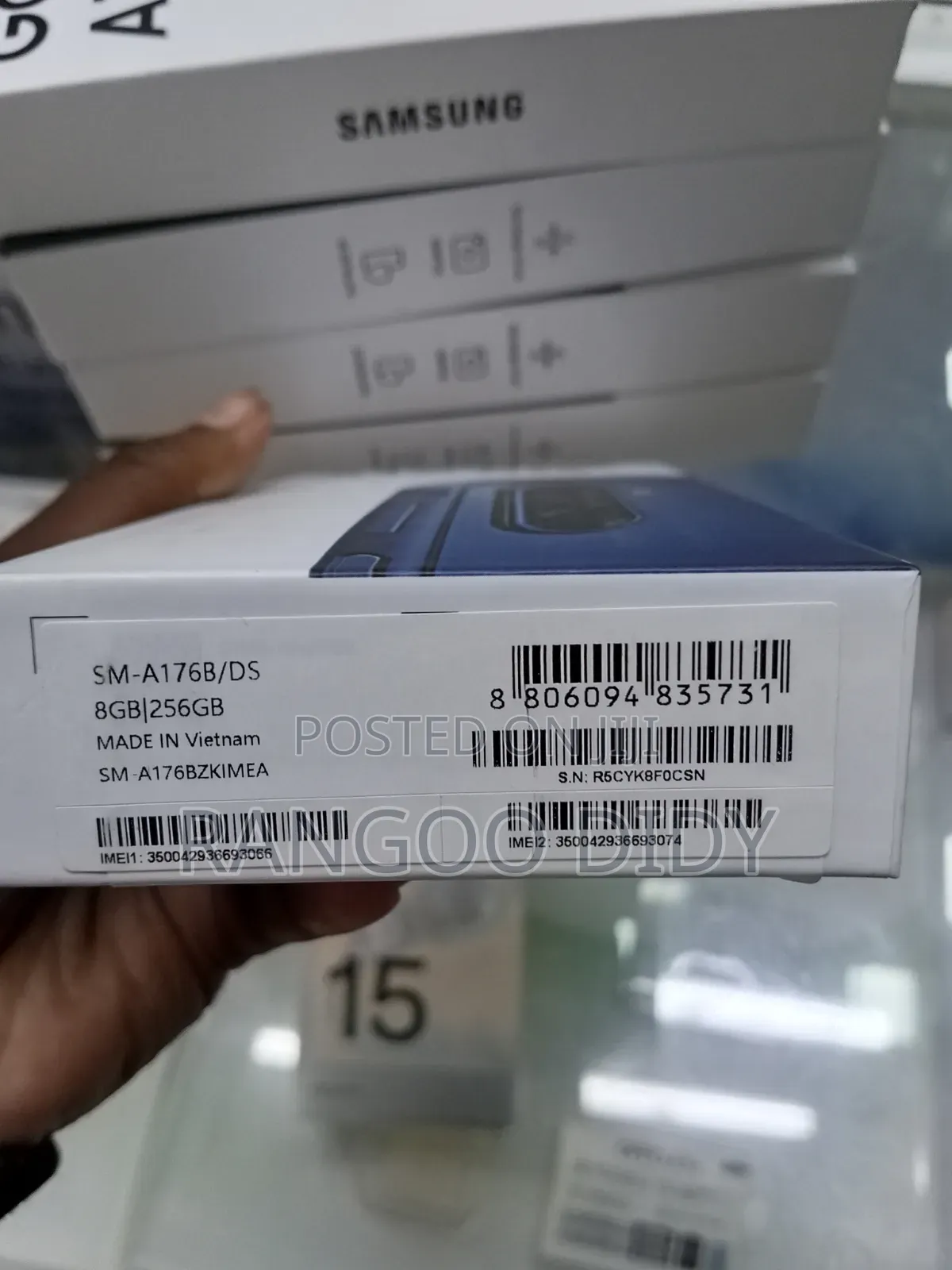 New Samsung Galaxy A17 5G 256 GB Blue