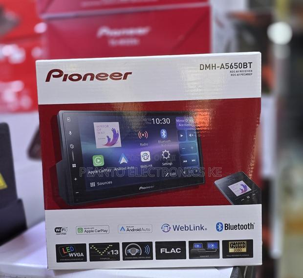 Pioneer DMH-A5650BT 6.8′′ Receiver With Wireless/Wired Apple CarPlay