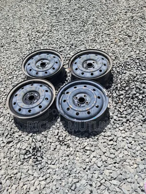 Original Ex Japan Steel Rims Size 15 4 Holes