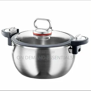 304 Triply Stainless 2in1 Multipurpose Micro Pressure Cooker