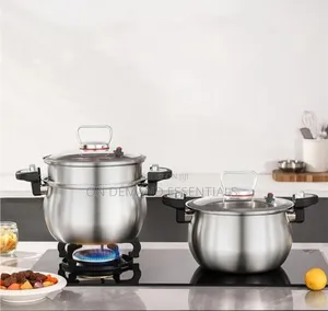 304 Triply Stainless 2in1 Multipurpose Micro Pressure Cooker