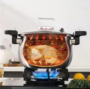 304 Triply Stainless 2in1 Multipurpose Micro Pressure Cooker