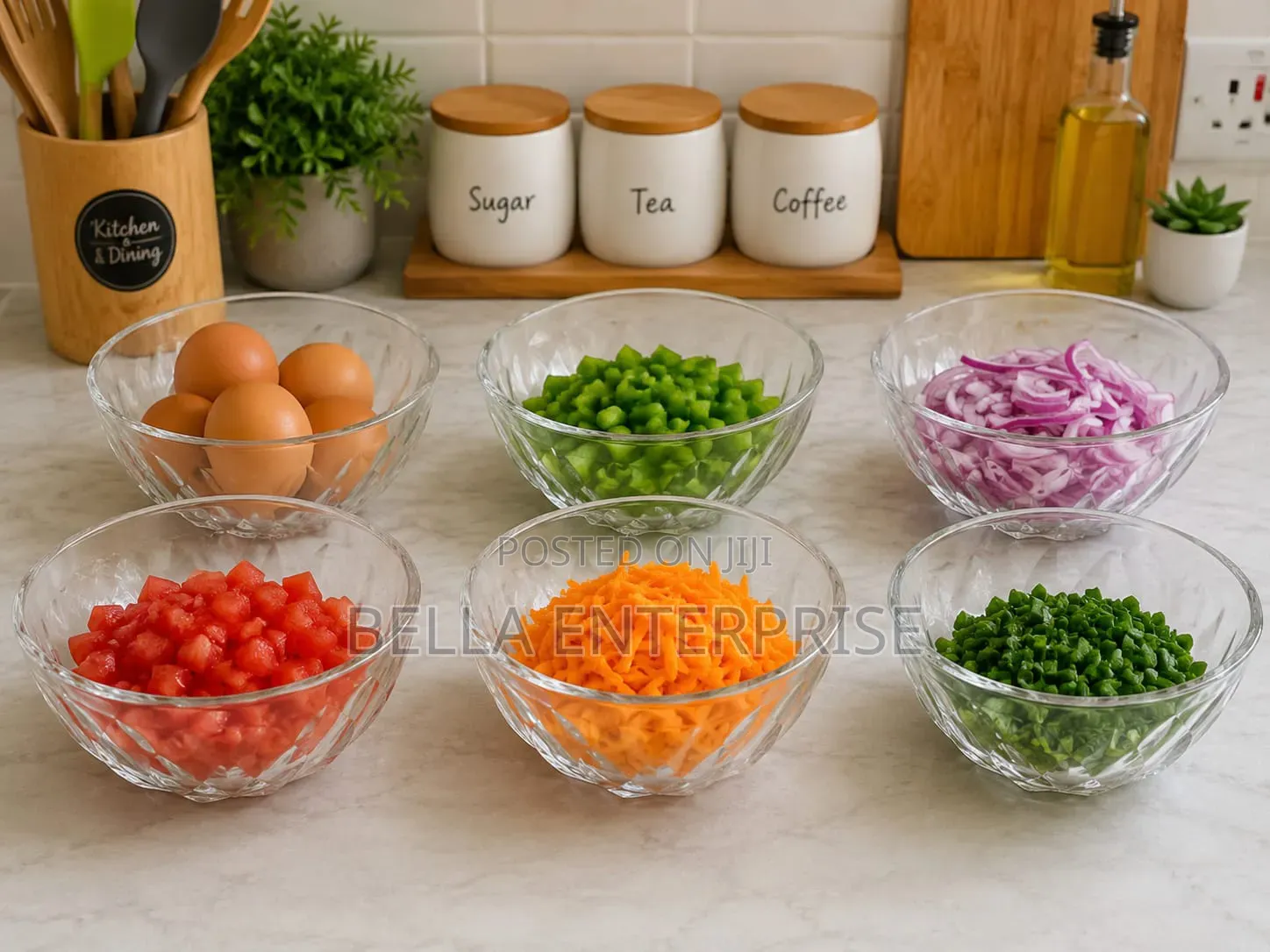 6-Piece Glass Serving Dish