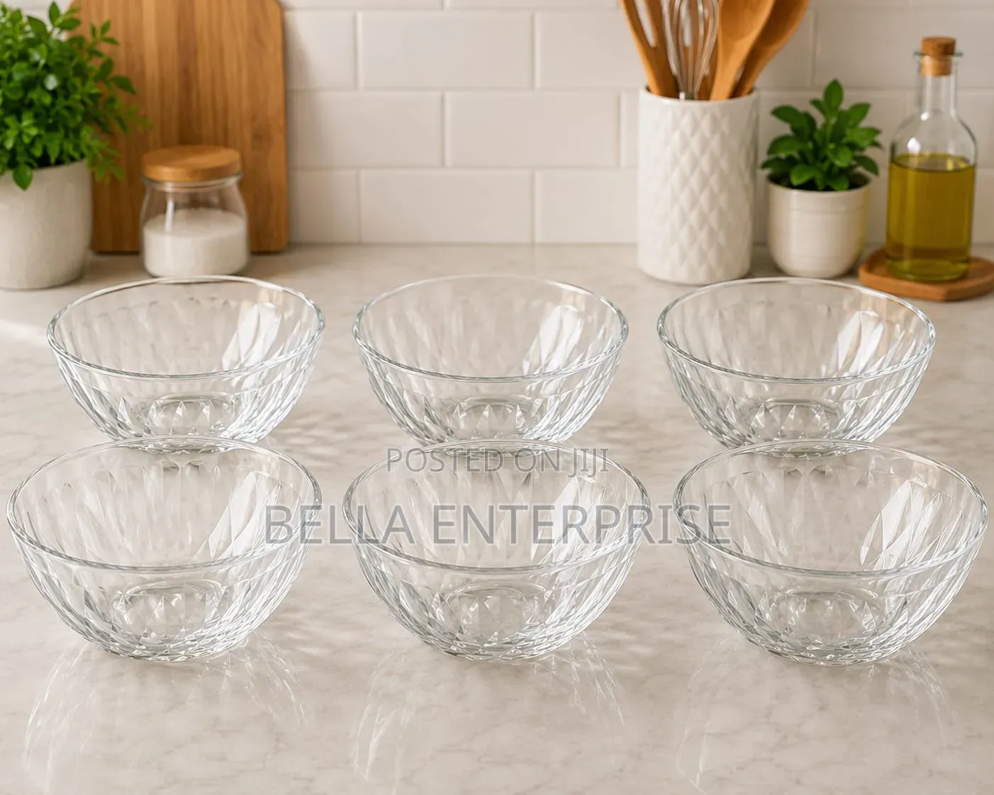 6-Piece Glass Serving Dish