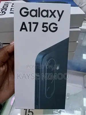 New Samsung Galaxy A17 5G 256 GB Black