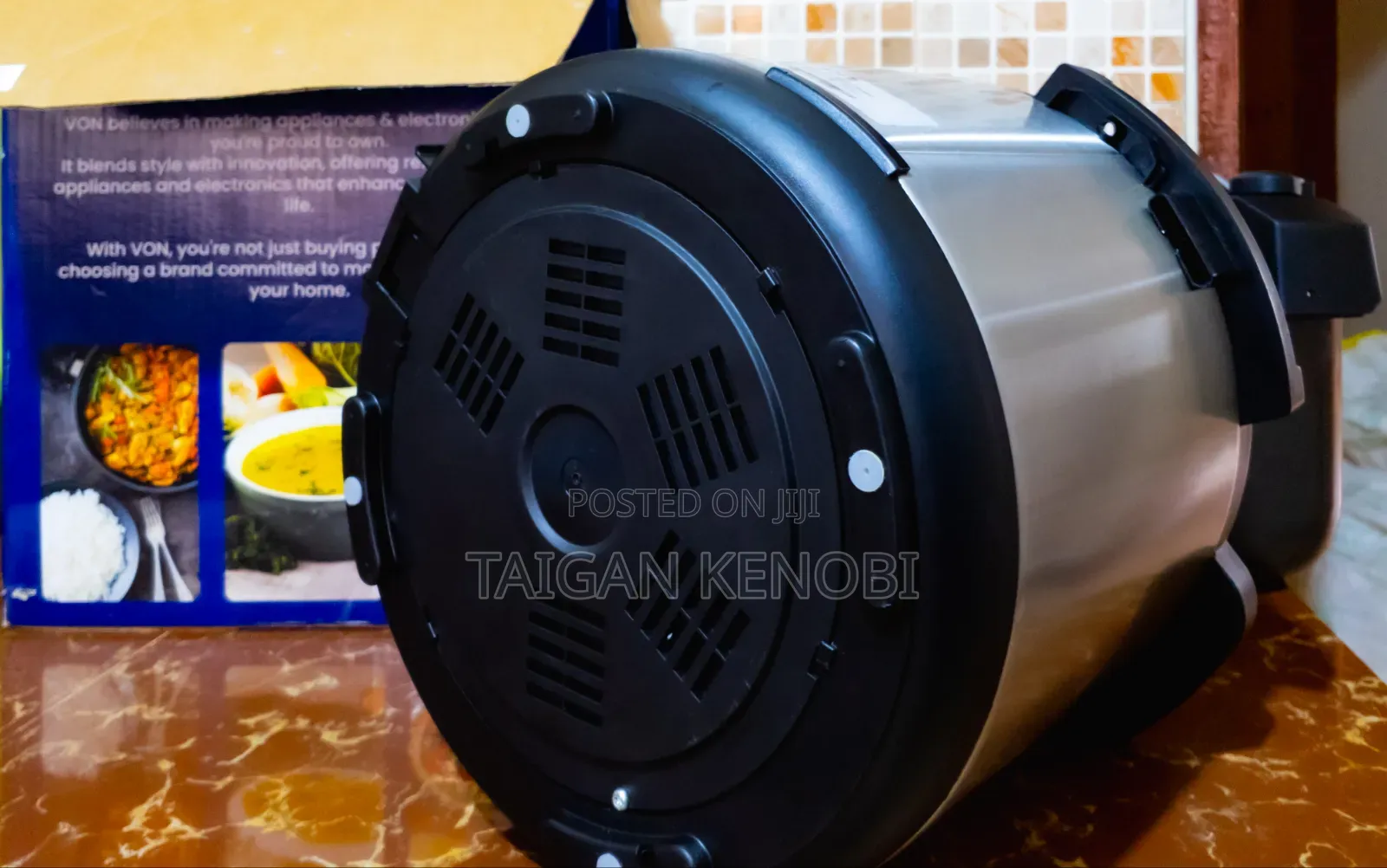 Von Electric Pressure Cooker (6L)