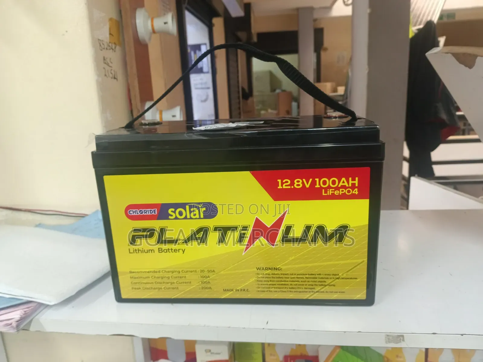 100ah Platinum Chloride Exide Lithium Battery +Free Extension