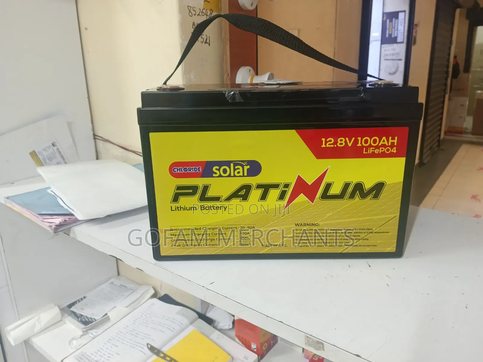 100ah Platinum Chloride Exide Lithium Battery +Free Extension
