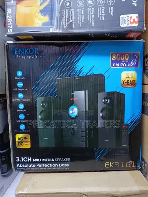 Woofer! 8000W Enkor Multimedia Speaker Bluetooth USB SD FM