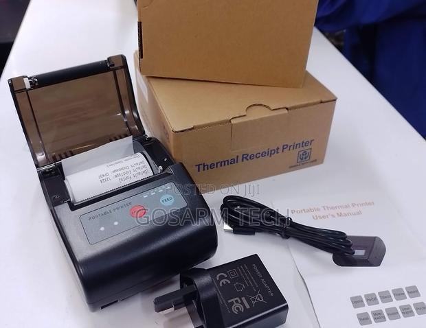 Portable P58 Bluetooth Thermal Receipt Printer – USB Bluetooth