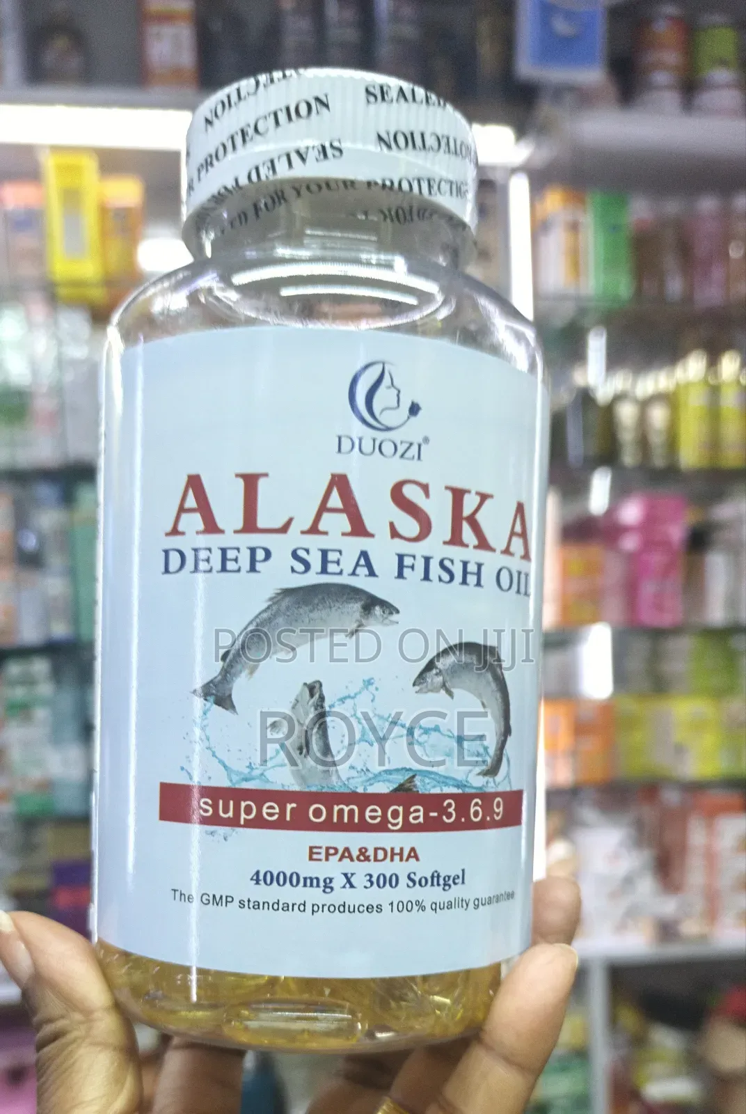 Deep Sea Fish Oil Softgels