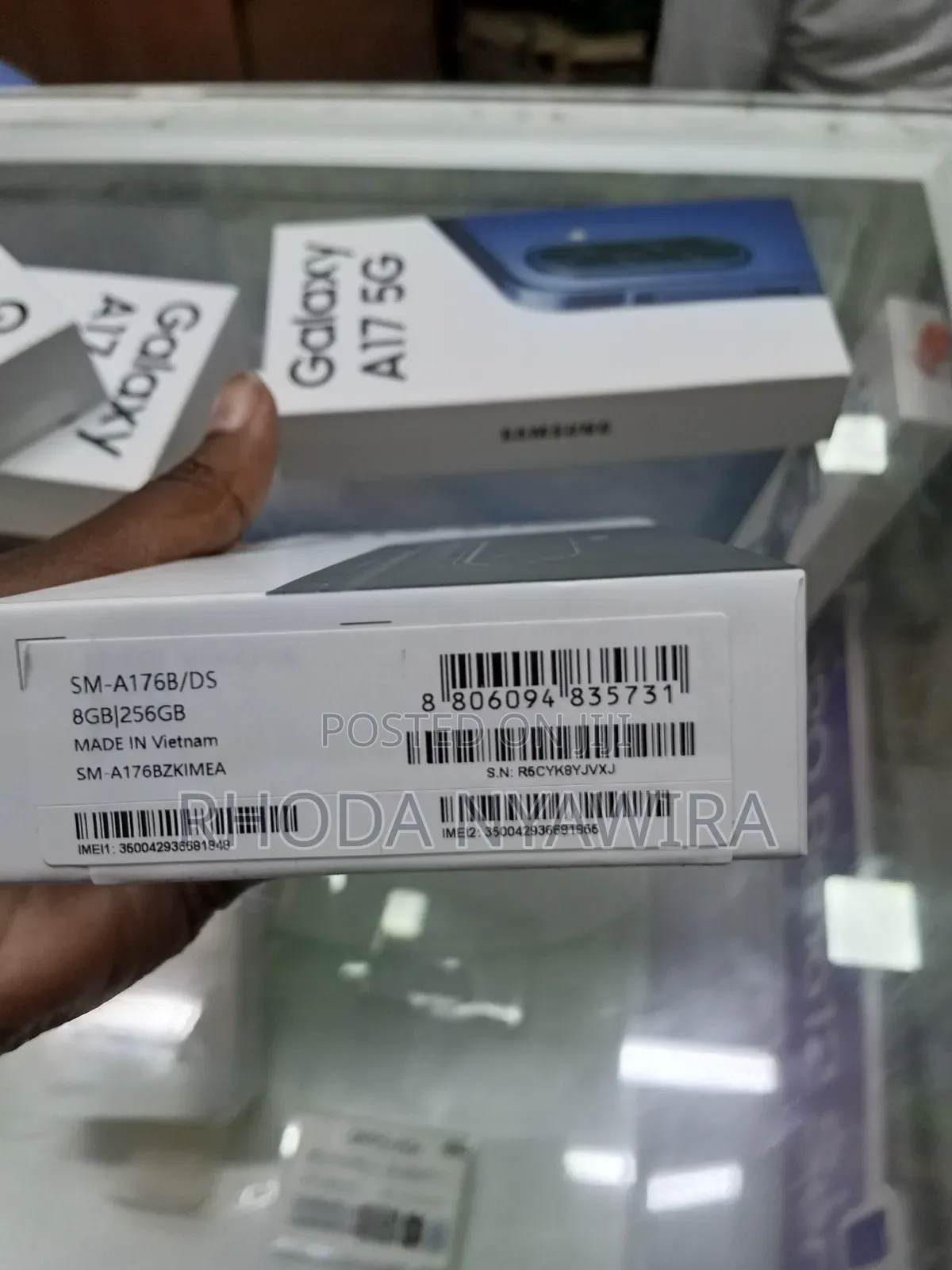 New Samsung Galaxy A17 5G 256 GB Black
