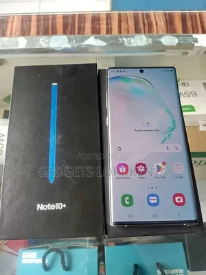 New Samsung Galaxy Note 10 Plus 5G 256 GB Black