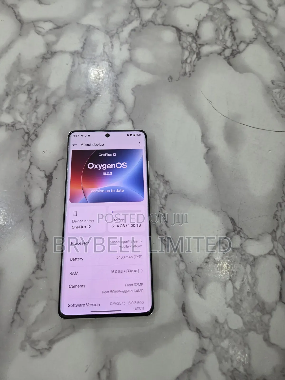 New OnePlus 12 1 TB White