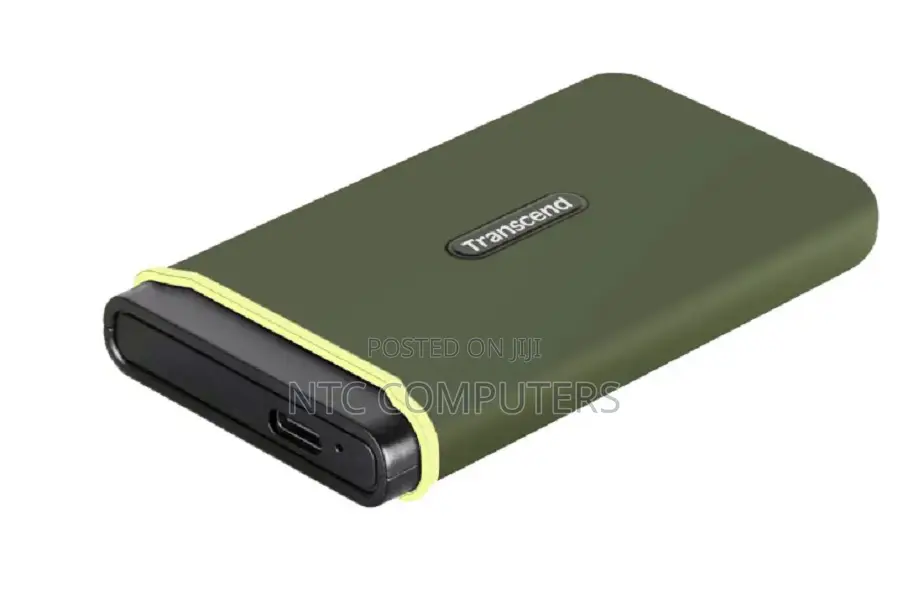 Transcend Esd380c 1 Tb External SSD Hard Drive USB C, USB Type A