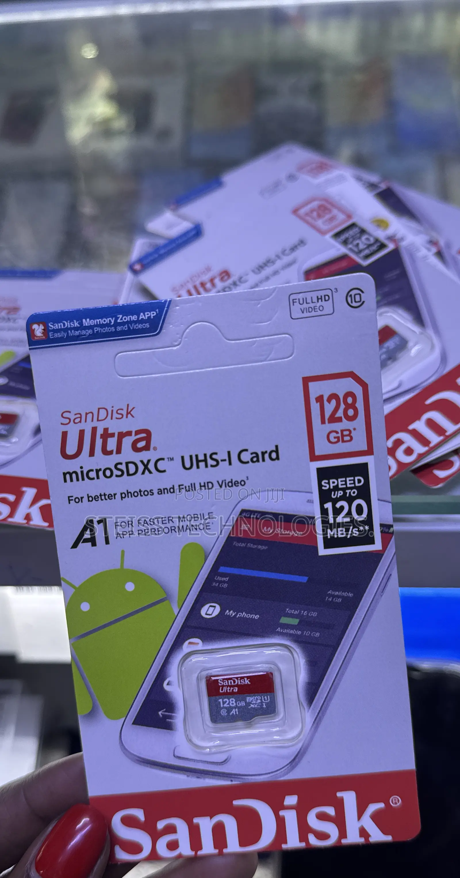 128GB Sandisk MemoryCards