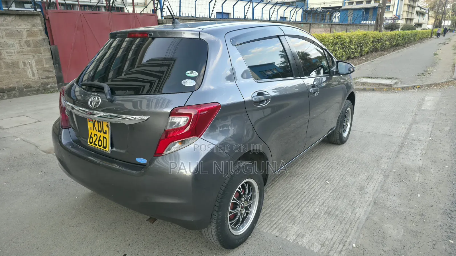 Toyota Vitz 2015 Gray