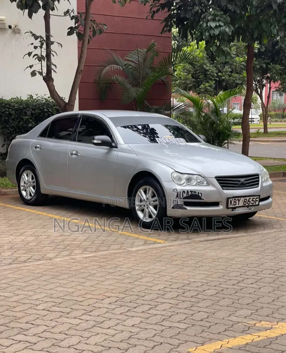 Toyota Mark X 2007 Silver
