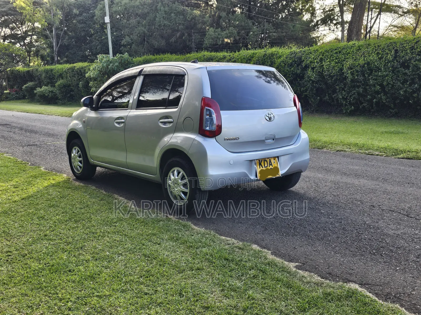 Toyota Passo 1.3 FWD 2013 Silver
