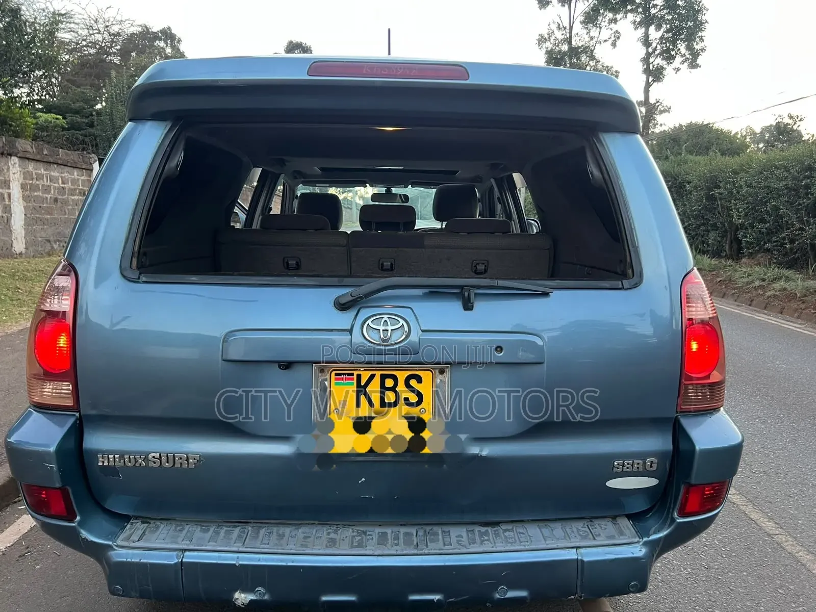 Toyota Hilux Surf 2003 Gray
