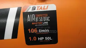 BTALI 50-Liter Quiet Air Compressor – Compact, Portable Low Noise