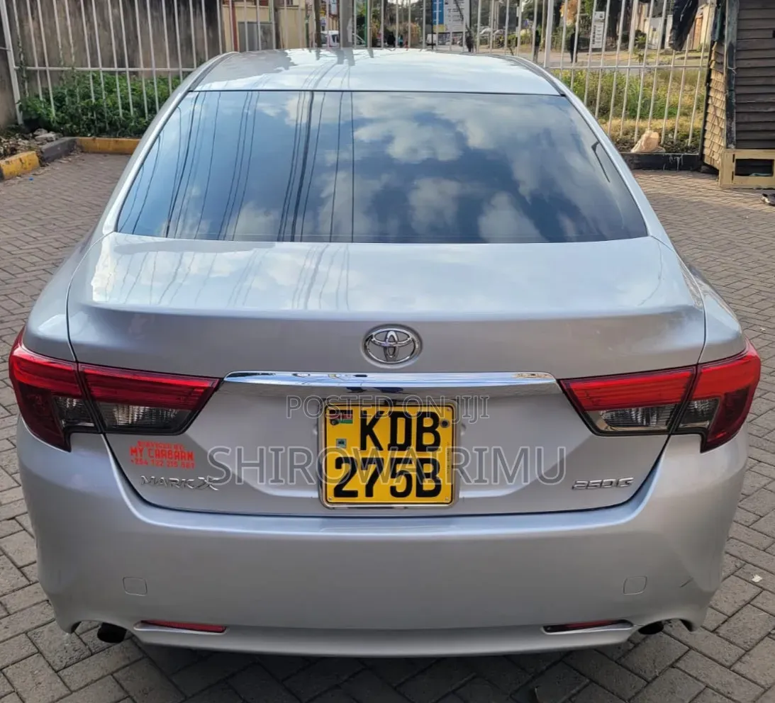 Toyota Mark X 2013 Silver