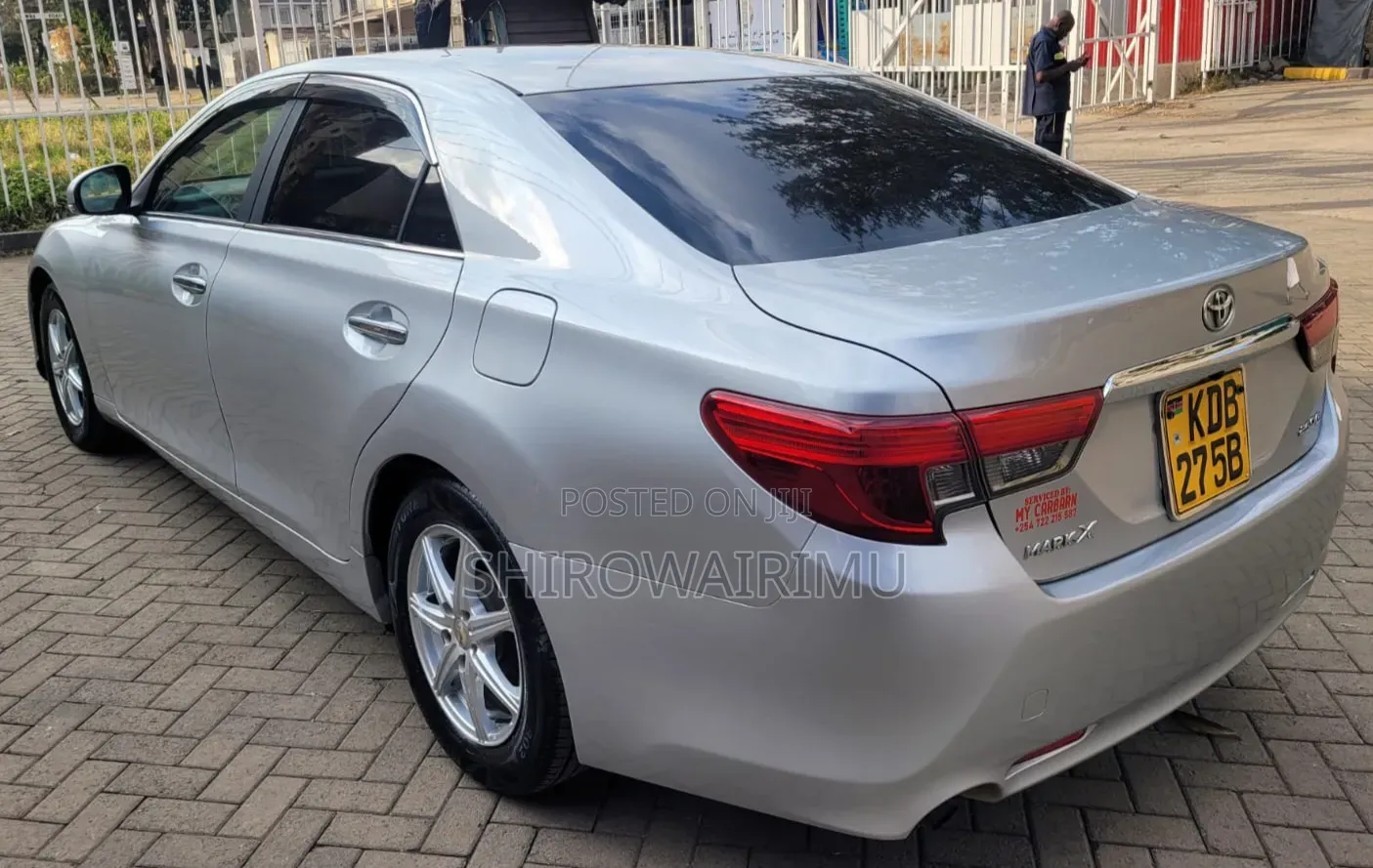 Toyota Mark X 2013 Silver